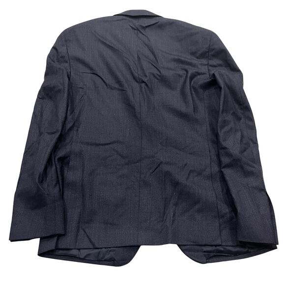 13-35 ERMENEGILDO ZEGNA Men's Superfine Australian Wool Suit Black Size 38 - Picture 4 of 16